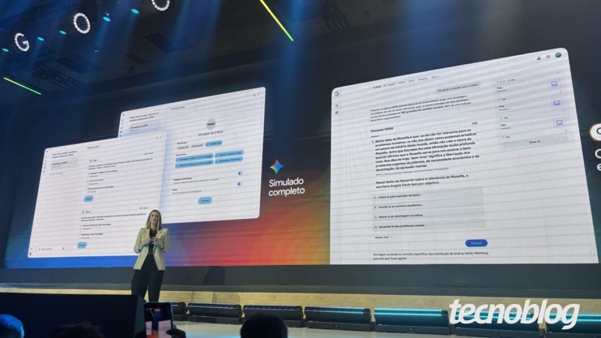 Gemini ganha simulados do Enem e gera planos de estudo personalizados