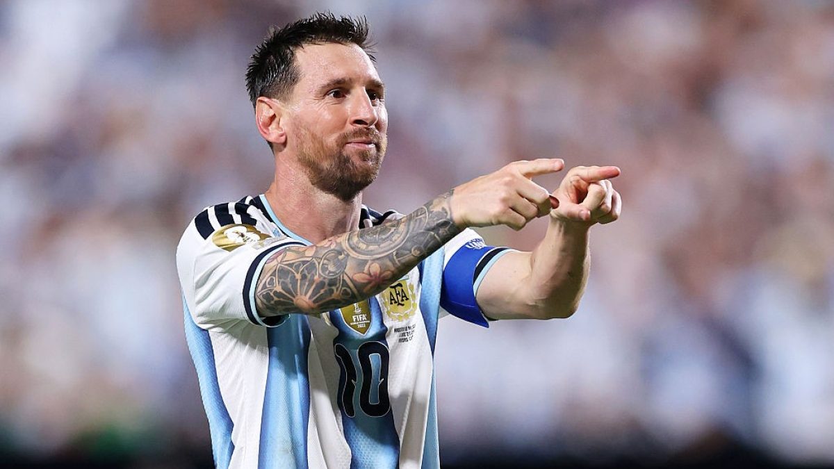 Os dois recordes de Messi no jogo Argentina x Áustria