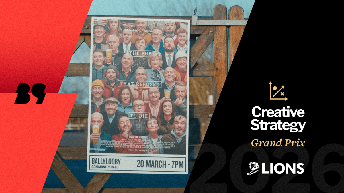 A Heineken ajudou moradores a comprar o pub da vila e levou o Grand Prix de Creative Strategy