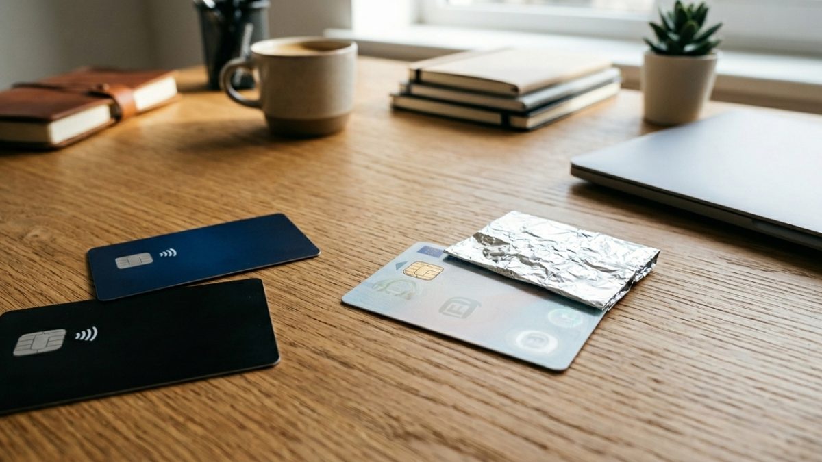Proteção de identidade: papel alumínio bloqueia RFID e NFC?