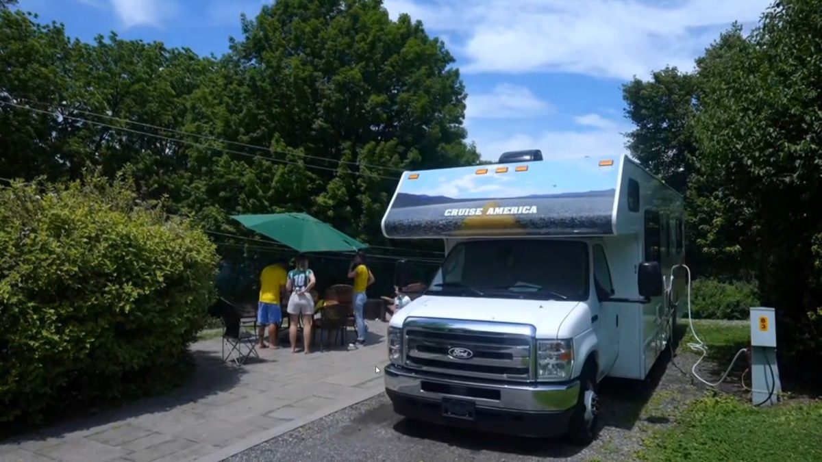 Família paranaense percorre os Estados Unidos de motorhome para vivenciar a Copa do Mundo