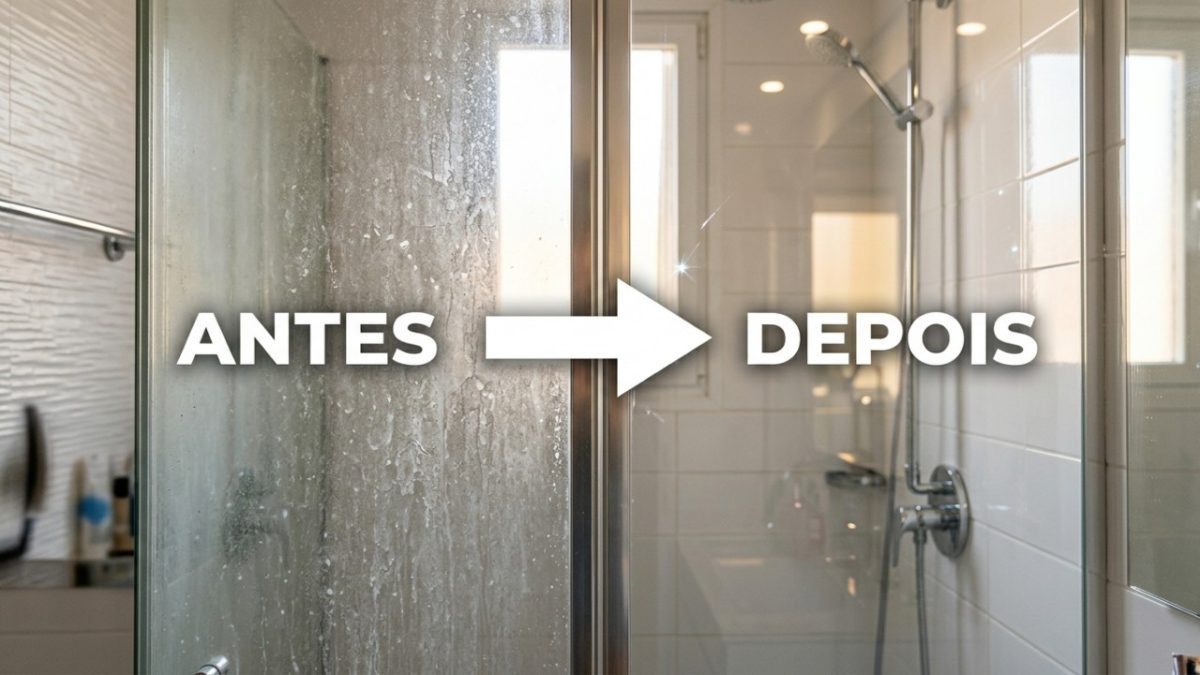 Limpe o box com a técnica alemã que está conquistando cada vez mais pessoas: um método simples que pode ser feito em casa e promete resultados dignos de hotel, com vidro mais brilhante, manchas mais claras e ambiente bem cuidado