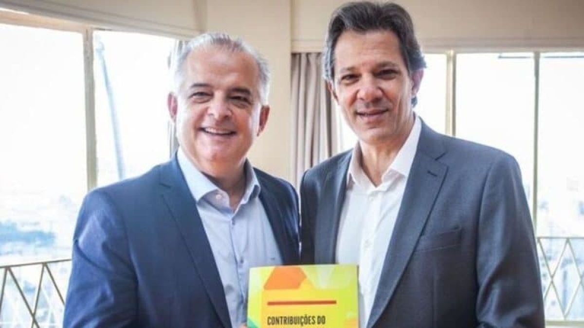 VÍDEO: Haddad anuncia Márcio França como seu vice na chapa ao governo de SP