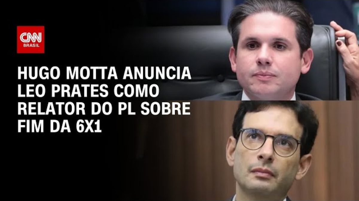 Hugo Motta prevê votação de projeto do governo sobre fim da escala 6×1 na terça