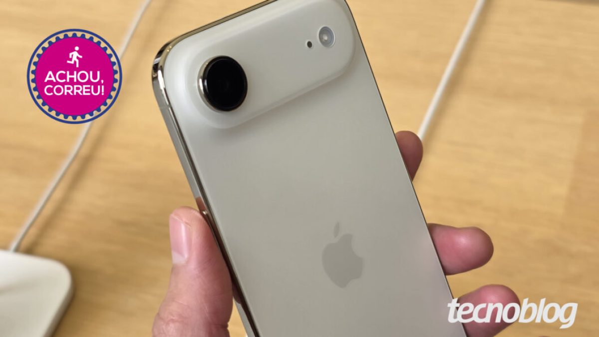 iPhone Air está com maior desconto que vimos desde o Mês do Consumidor