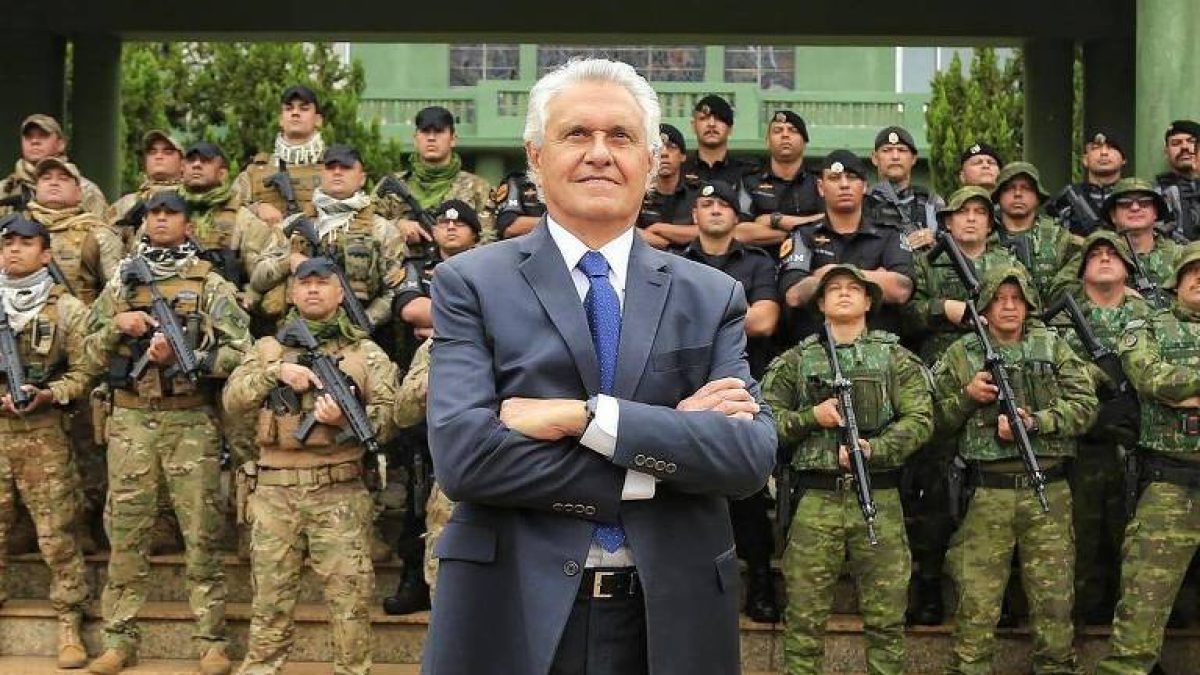 Ex-governador Ronaldo Caiado tem 51 policiais militares à disposição para segurança em SP