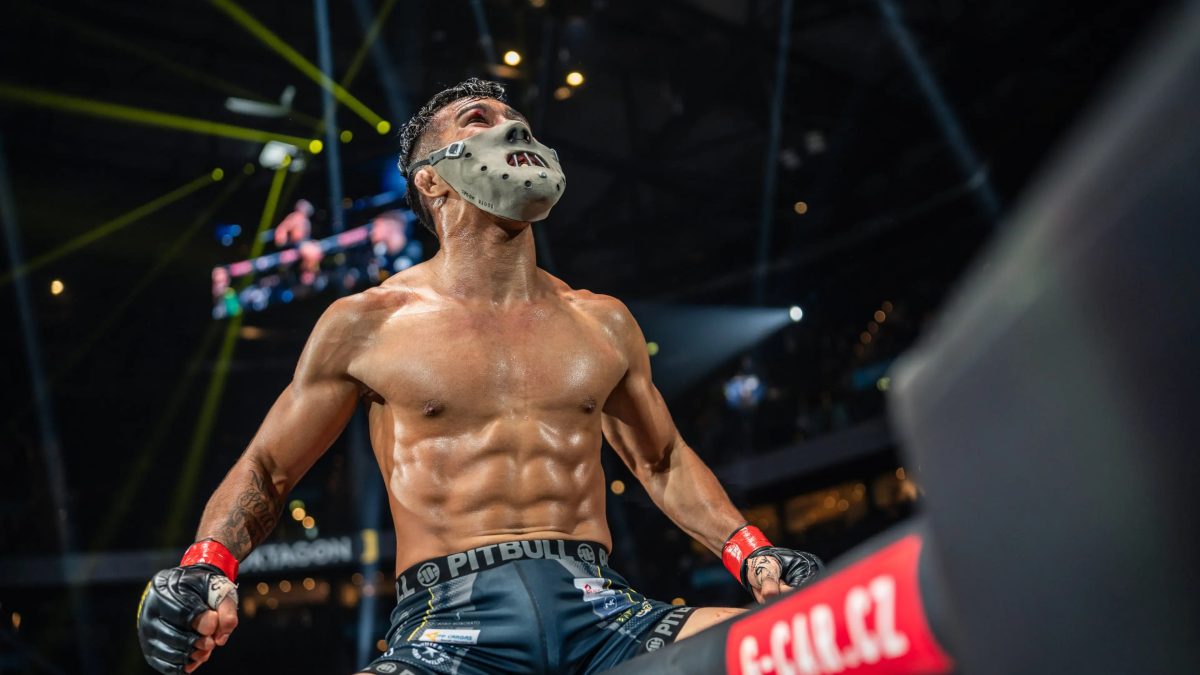 Após mordida no UFC, Igor Severino vira 'Hannibal' e defende cinturão no Oktagon