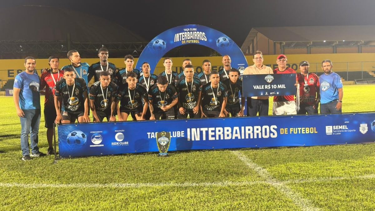 Escolinha do Bebeto fica com o vice na Taça Clube Interbairros 2026 após campanha de três empates