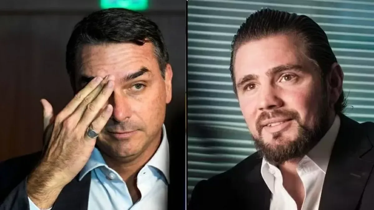 Flávio Bolsonaro se irrita com perguntas sobre “Dark Horse” em entrevista