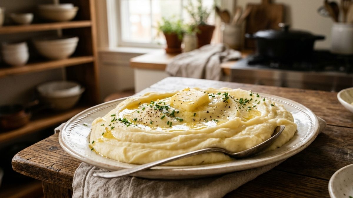 Os chefs concordam: “O purê de batatas mais cremoso não exige mais manteiga, mas sim uma técnica de amassamento diferente.”