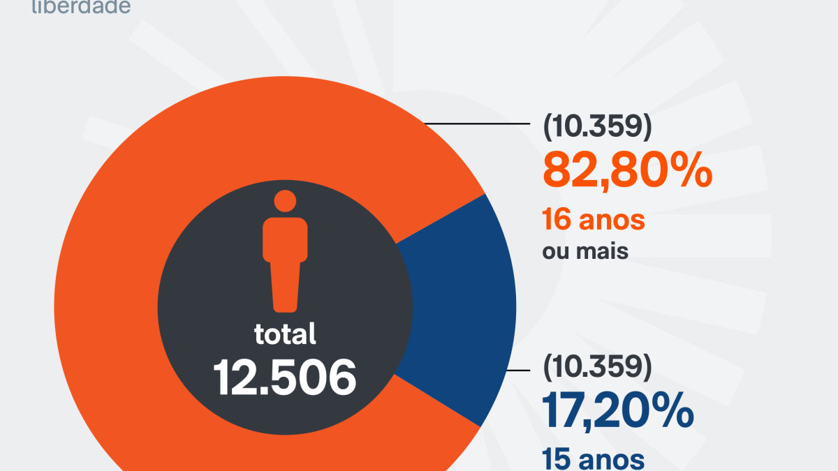 PEC da maioridade penal atinge 82,8% dos internos no sistema socioeducativo