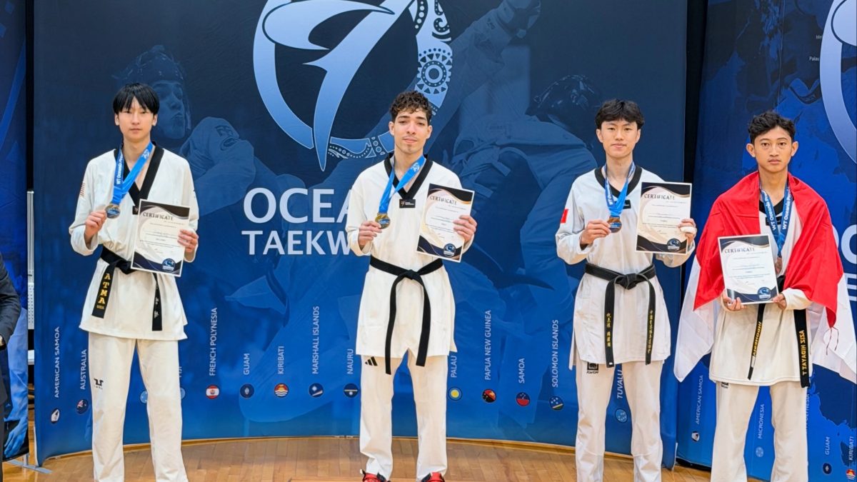 Taekwondista de Santos conquista ouro na President’s Cup da Oceania