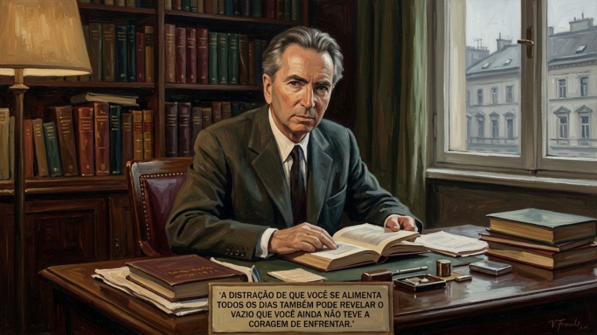 Viktor Frankl e o vazio existencial: como as distrações diárias podem mascarar a falta de sentido