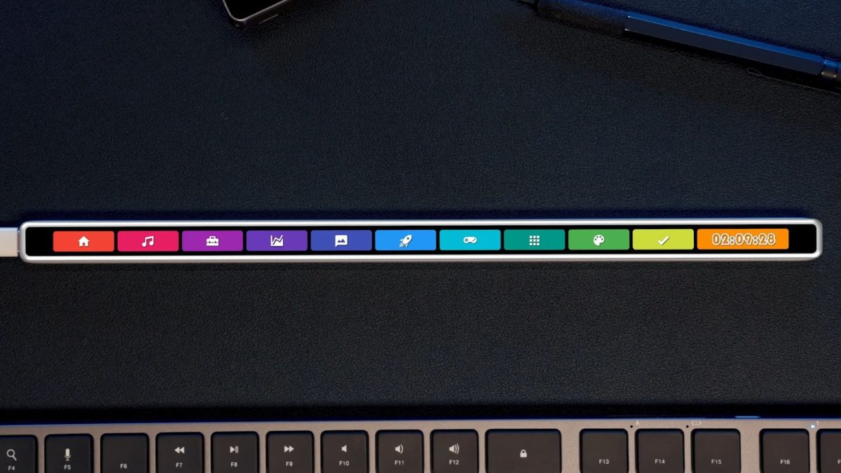 Flexbar recria Touch Bar da Apple como periférico para qualquer PC