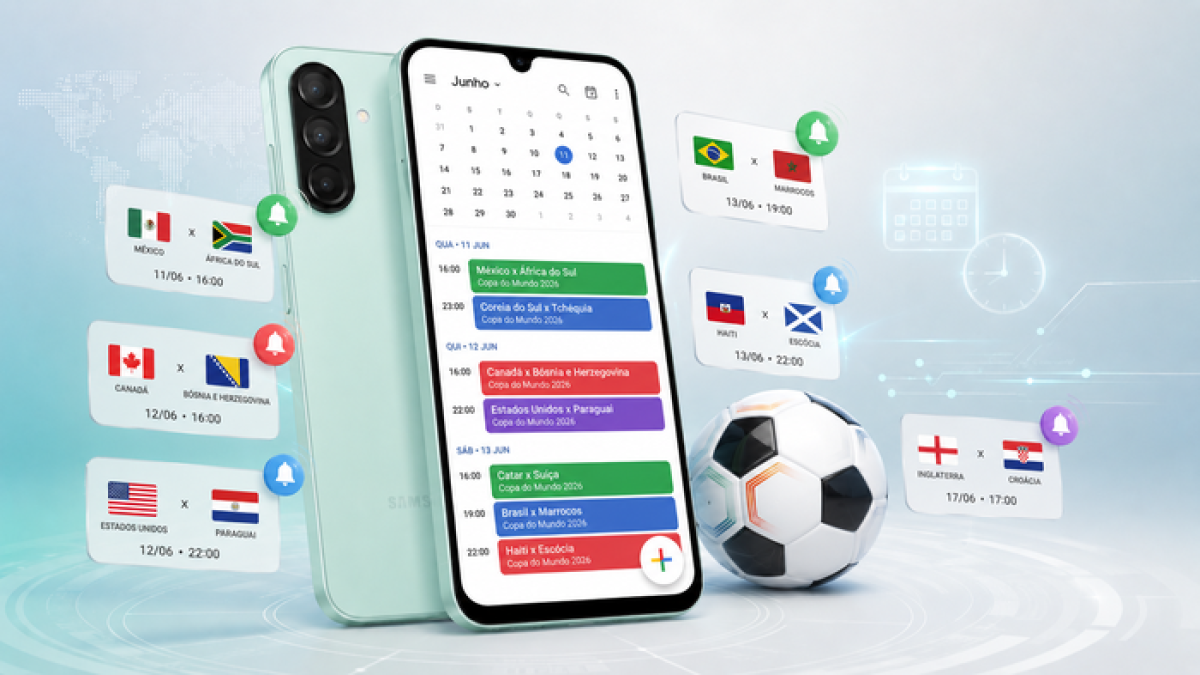 Saiba como adicionar os jogos da Copa do Mundo ao Google Agenda