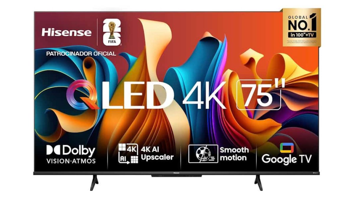 TV gigante em oferta: confira um modelo de 75 polegadas com preço reduzido