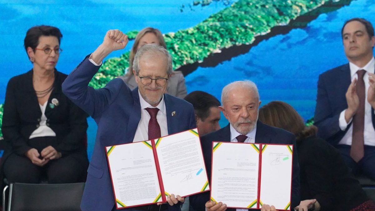 Lula assina pacote de medidas ambientais com criação e ampliação de parques nacionais