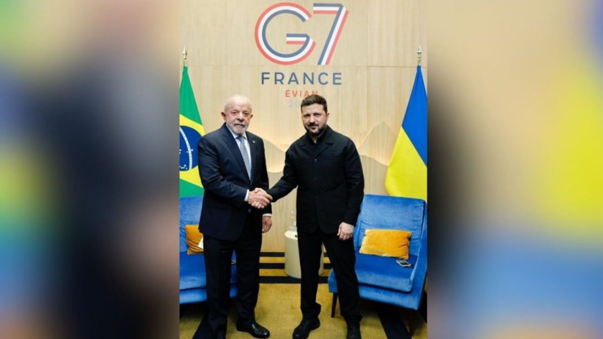Zelensky aceita mediação de Lula em negociação de paz com a Rússia