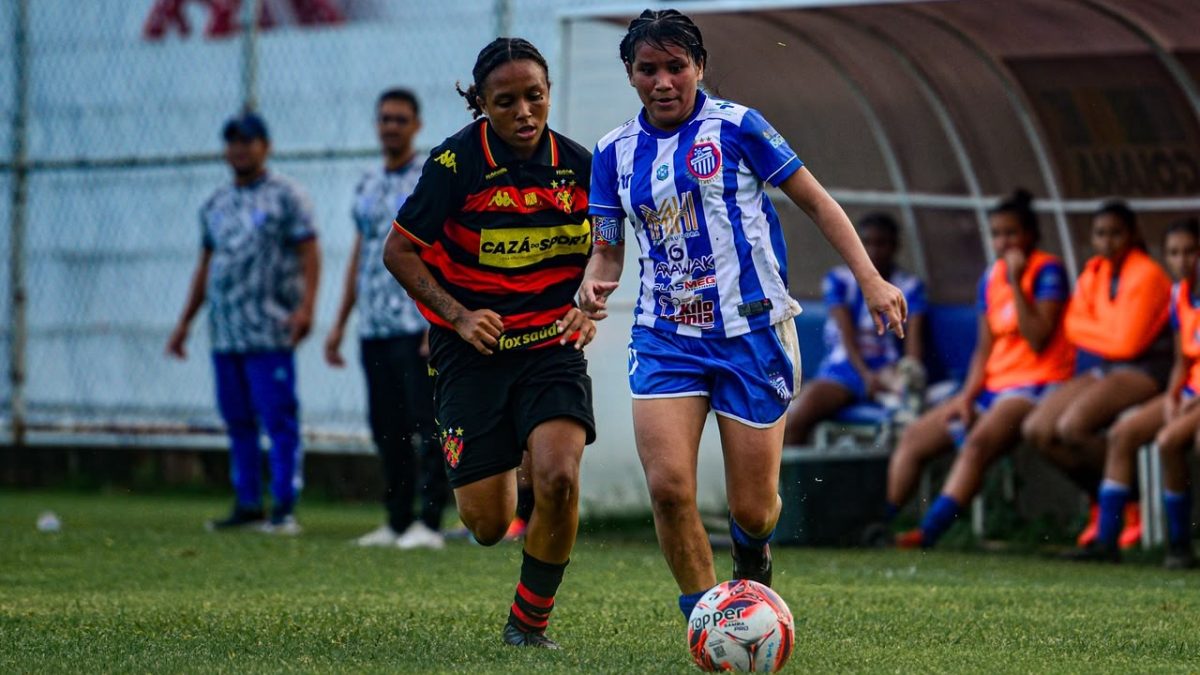 São Raimundo-AM perde por 5 a 0 para o Sport no Brasileiro Feminino Sub-17