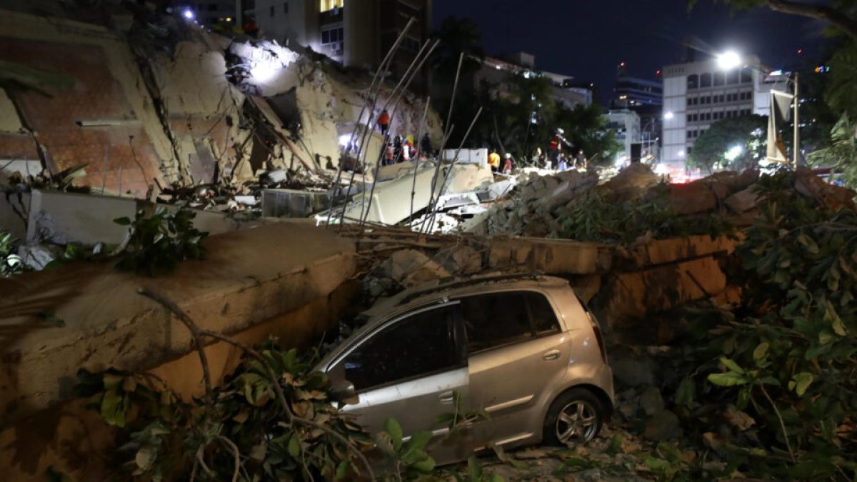 Veja imagens da destruição causada pelos terremotos na Venezuela