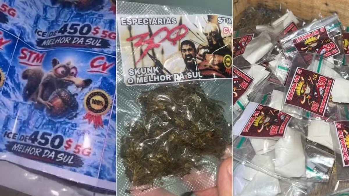 Animes e anúncio no X: como traficantes do CV vendiam drogas no Dona Marta