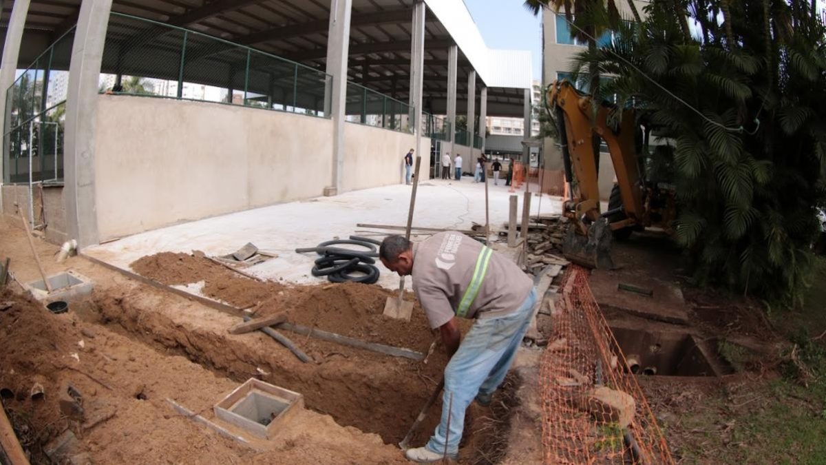 Rebouças passa por revitalização e ampliará atividades esportivas em Santos