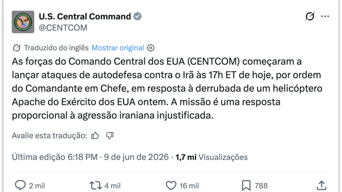 Petróleo sobe após Trump ameaçar e atacar Irã em retaliação