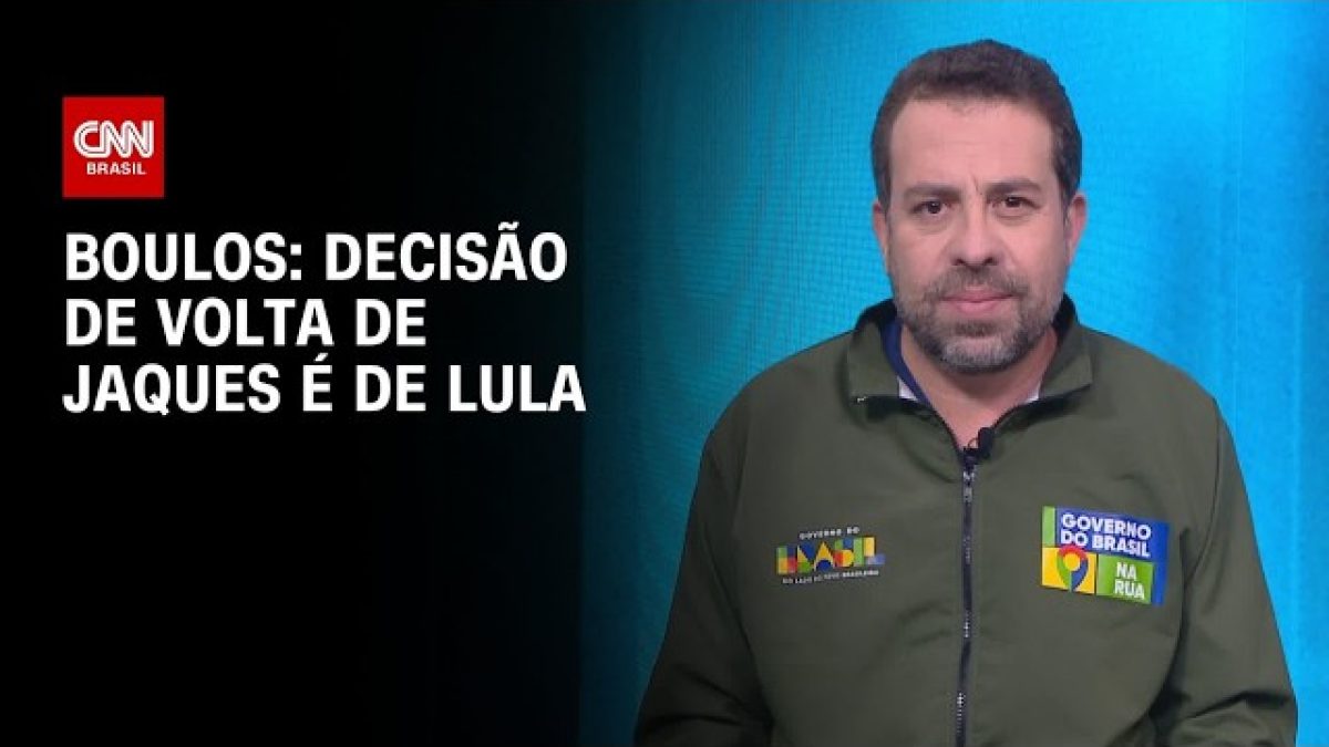 Boulos à CNN: PL vive “barraco” com Michelle e Flávio