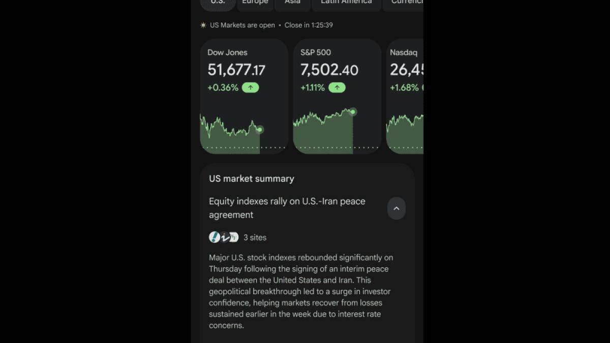 Google Finance agora tem aplicativo e recursos impressionam