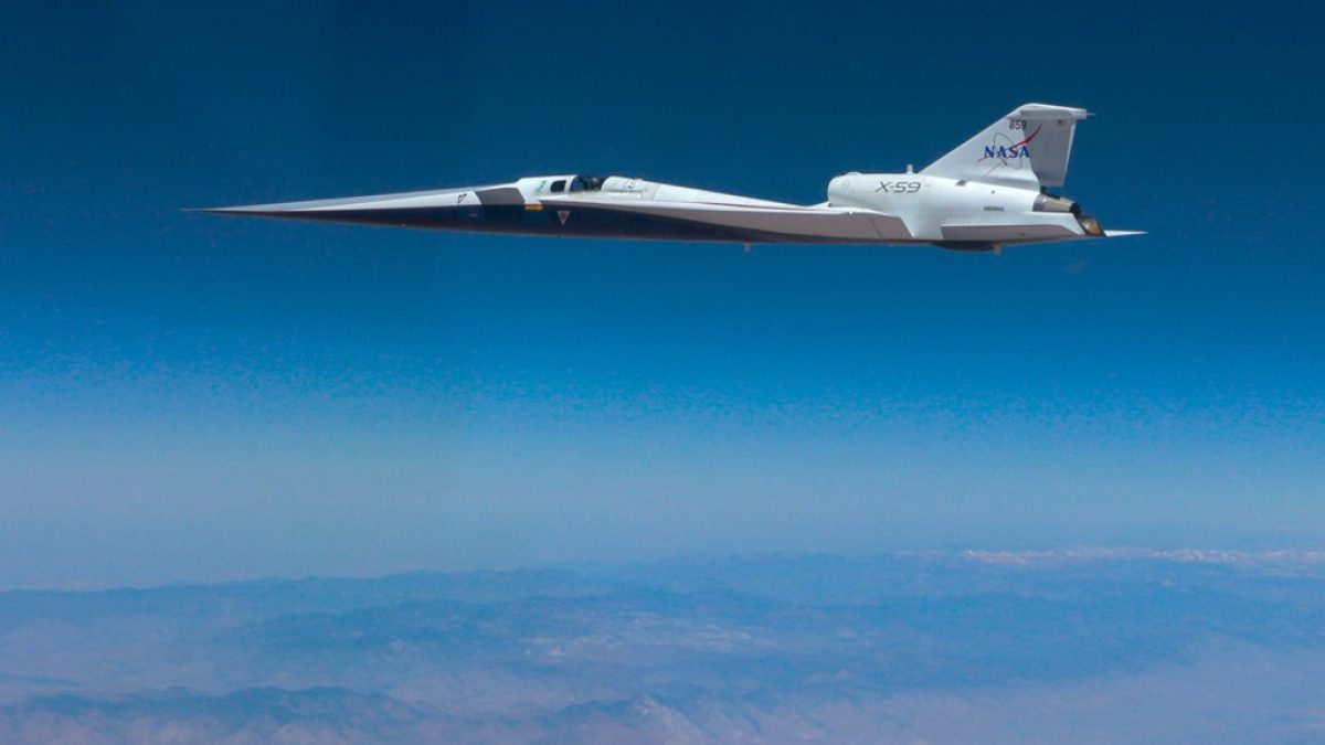 Nasa desenvolve avião supersônico silencioso para viagens comerciais