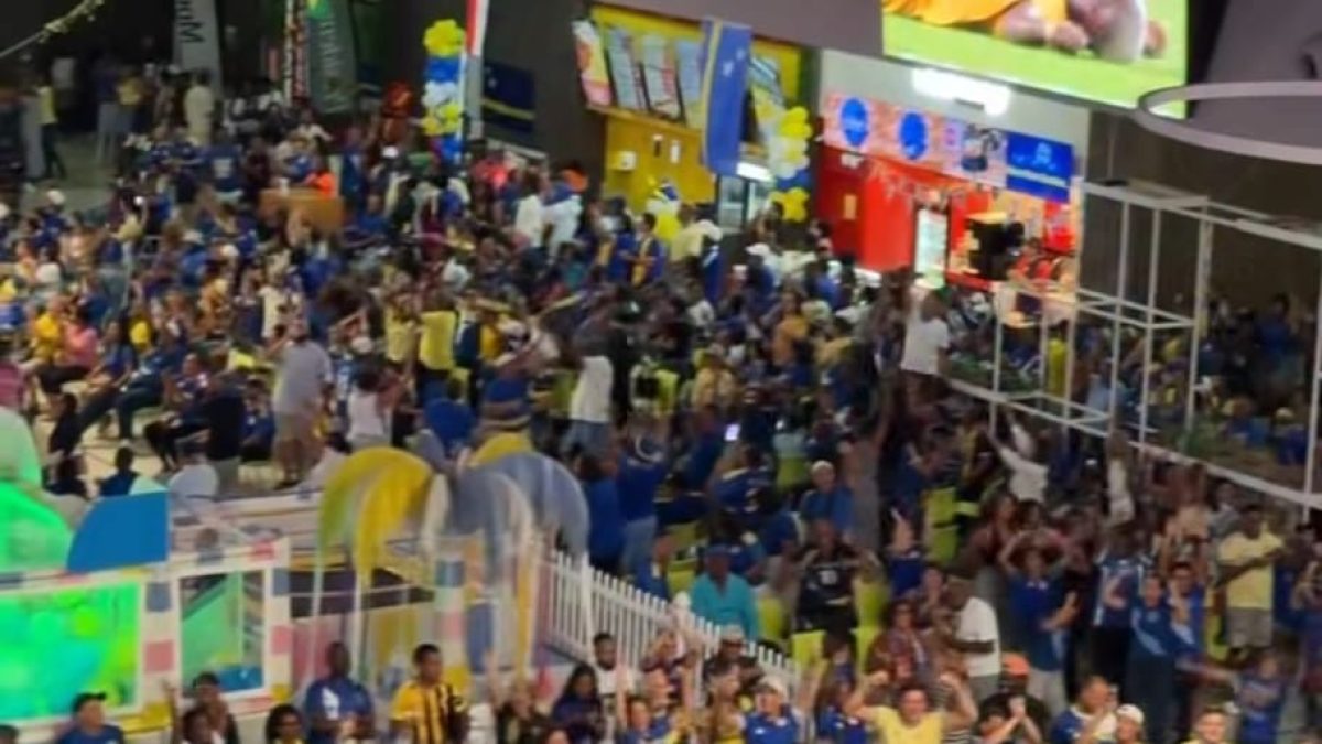 Curaçao tem festa nas ruas e em shopping com empate histórico na Copa do Mundo; veja vídeos
