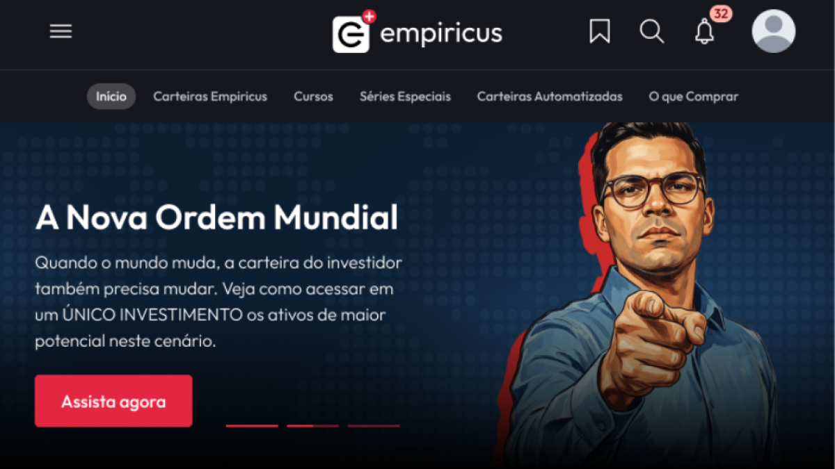 ‘Experiência multimídia’: Empiricus estreia nova plataforma de conteúdos de investimentos; veja o que muda para os assinantes