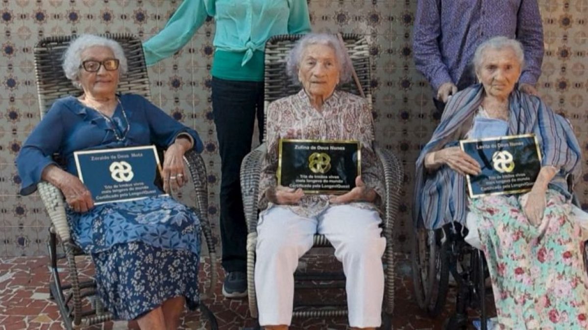 Três irmãs brasileiras com mais de 100 anos podem ser chave da longevidade