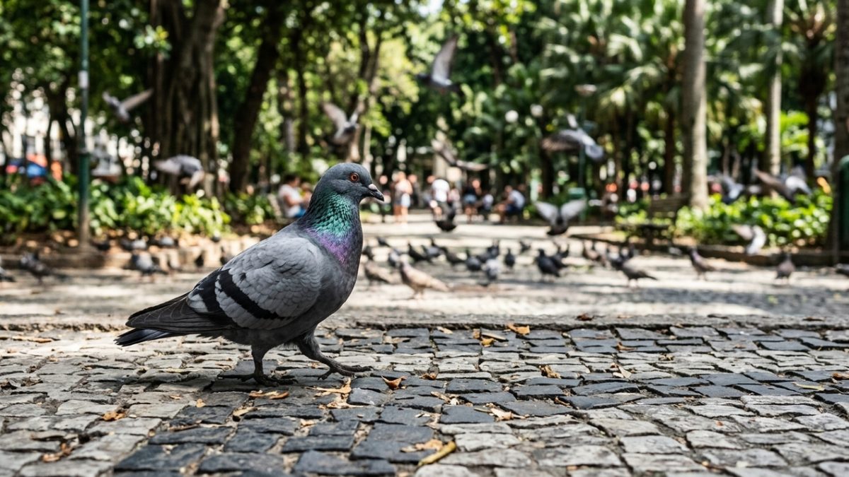 Pombo, rolinha ou rola-turca? Saiba como diferenciar essas aves comuns