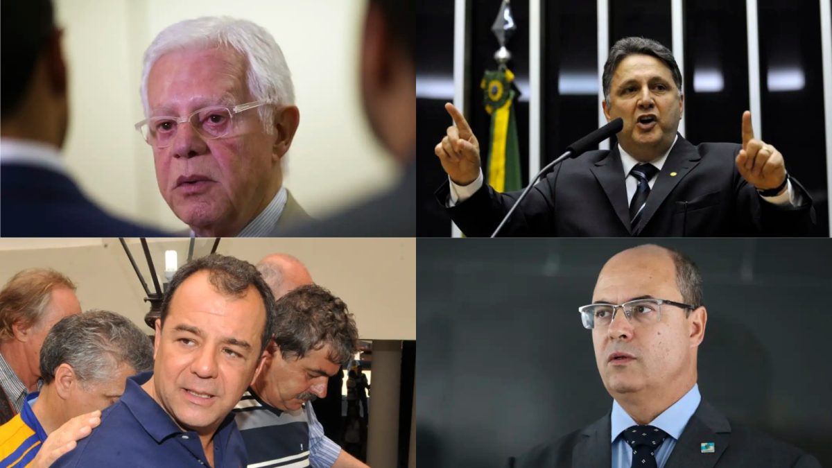 Raio-X dos governadores do Rio: apenas um sem denúncias em 55 anos
