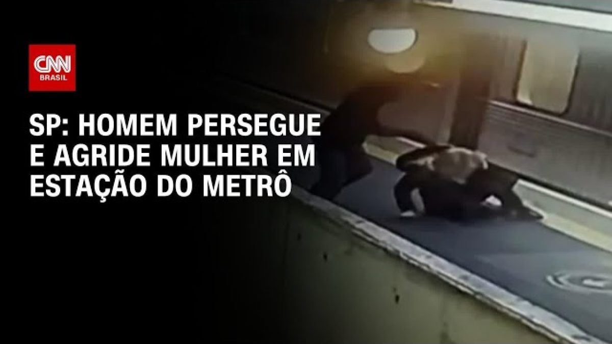 Homem que espancou mulher em estação do metrô é preso em SP