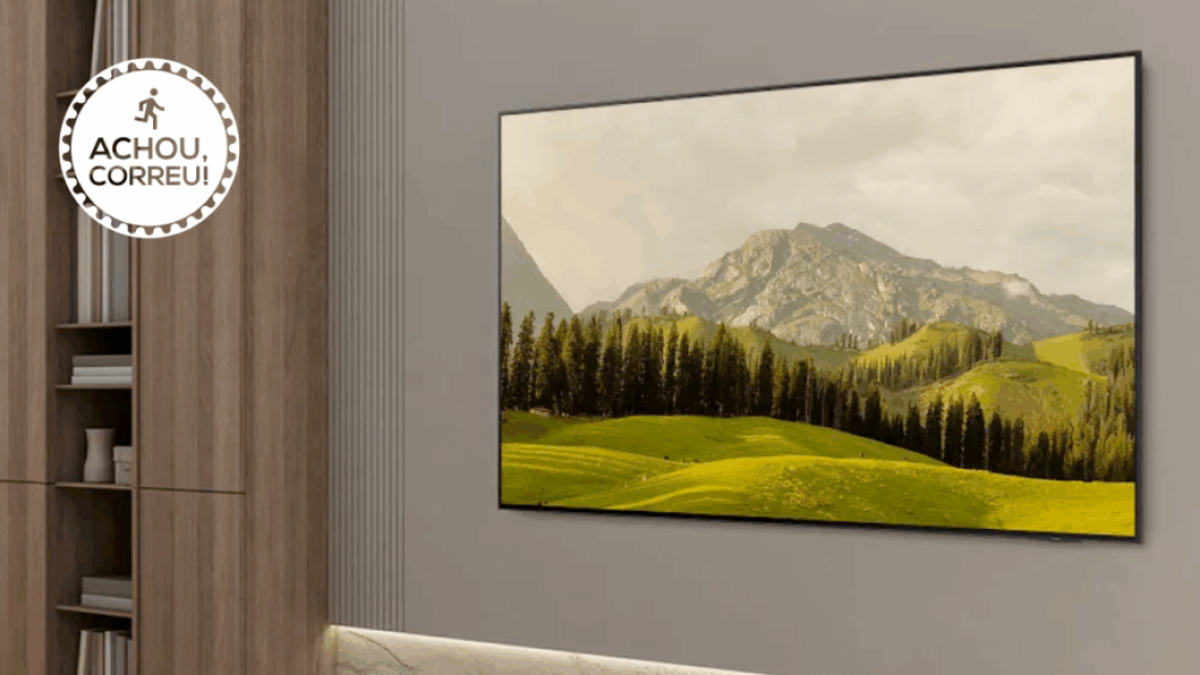 Smart TV Samsung OLED 55” tem o melhor preço desde maio nesta oferta