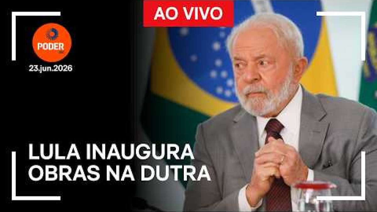 Ao vivo: Lula inaugura obras na Dutra