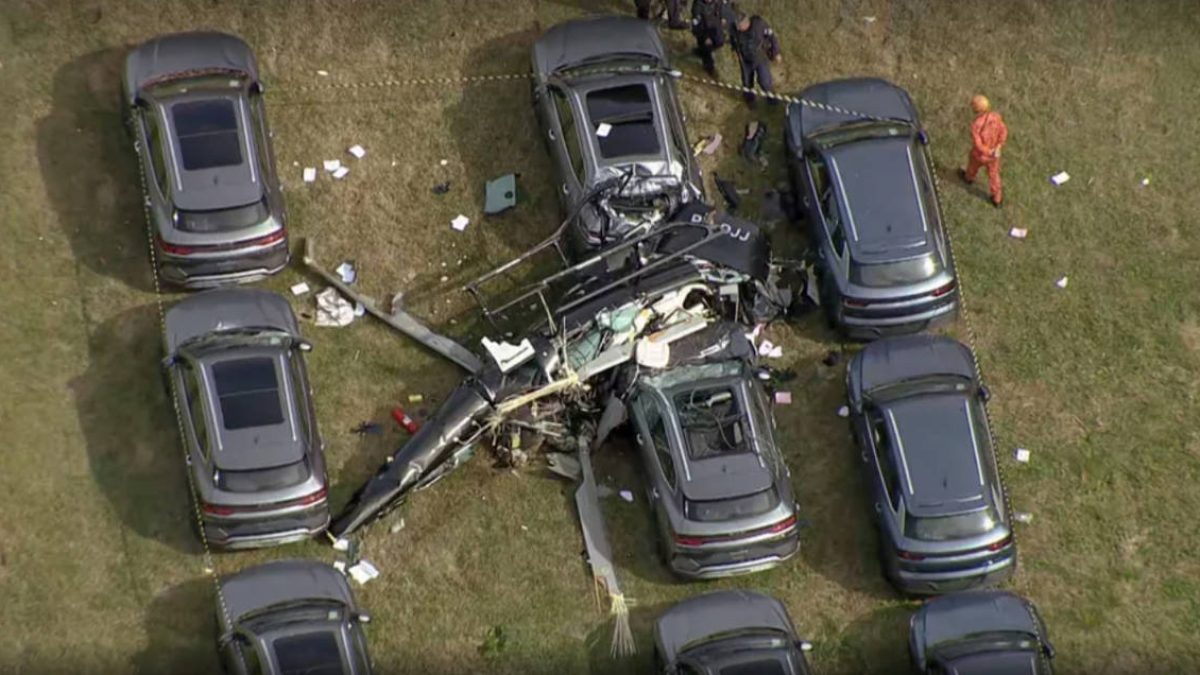 Helicóptero que colidiu no Rio tinha acordo irregular com prefeitura, diz Anac