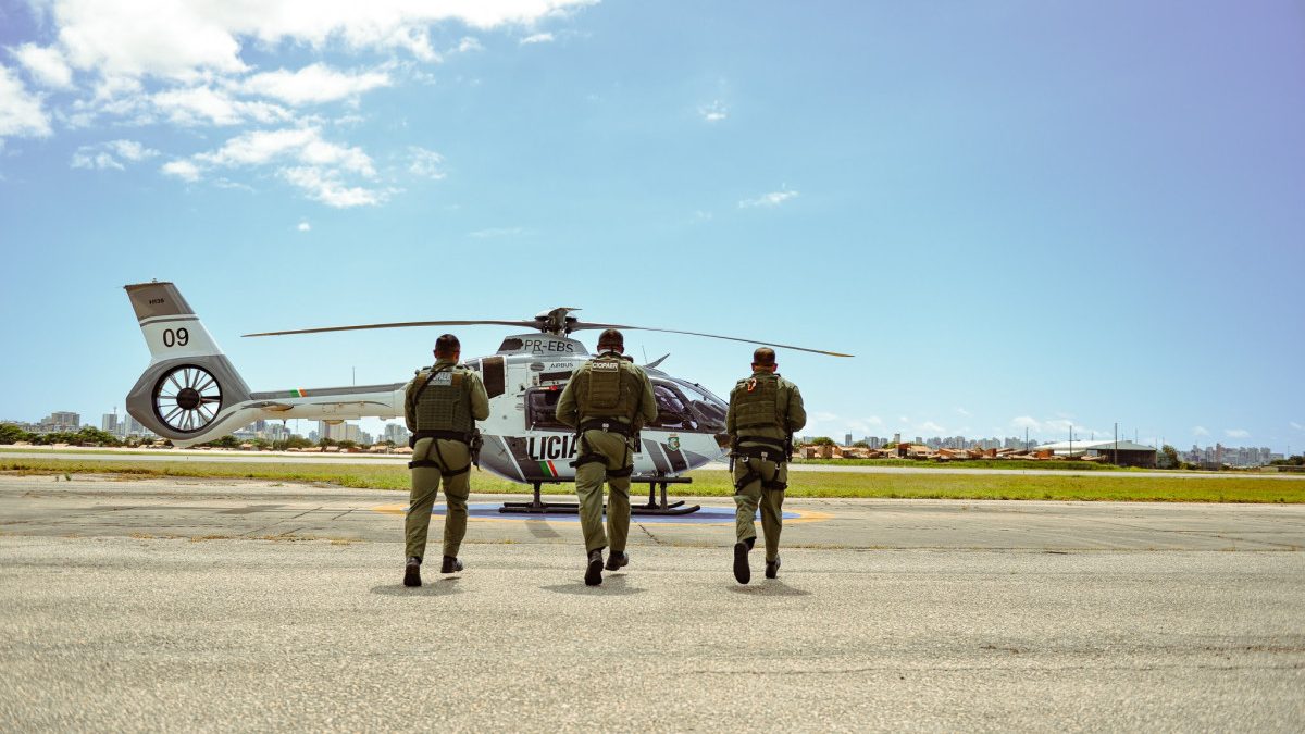Dia do Operador Aerotático: pelos céus do Ceará, profissionais auxiliam a Segurança Pública em diversos tipos de missões
