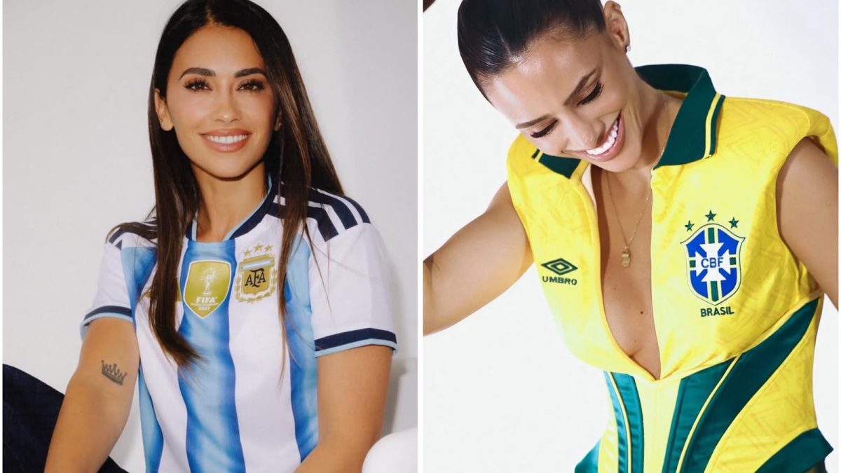 Esposas de jogadores do Brasil exageram em looks contra o ‘casual’ das gringas