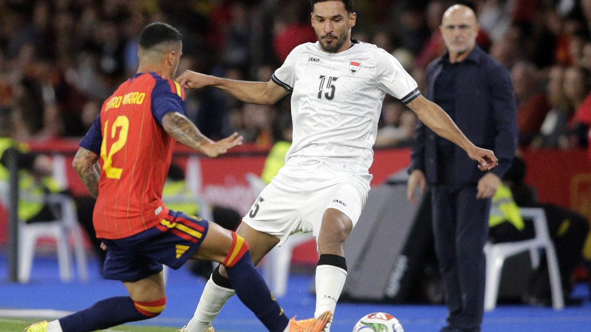 Lateral do Iraque é cortado da Copa do Mundo após lesão em amistoso contra a Espanha