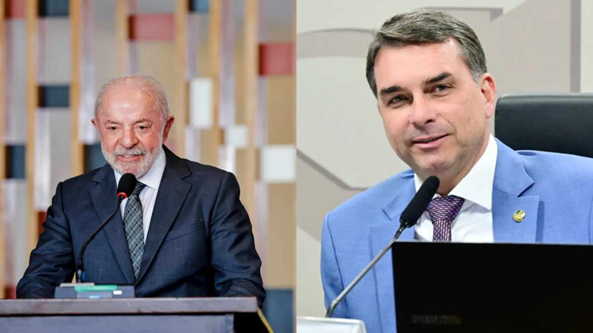 Lula lidera contra Flávio Bolsonaro em simulação de 2º turno, aponta pesquisa