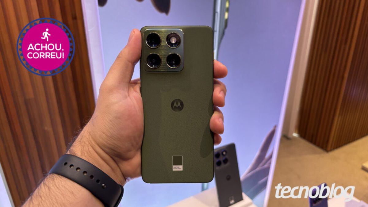 Motorola Edge 70 (512 GB) entra na melhor oferta já vista com 45% OFF na Amazon