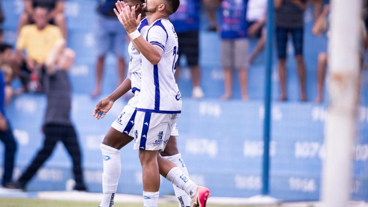 Gleryston marca gol da classificação e se emociona com o Parnahyba na Série D