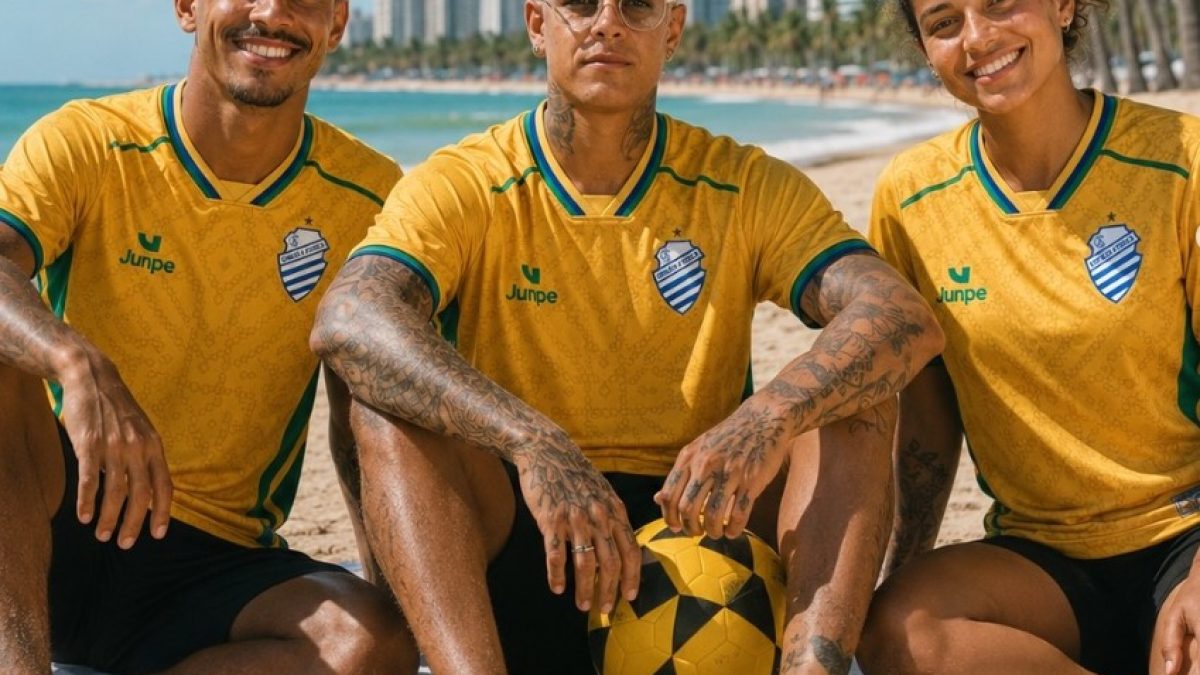 CSA lança camisa especial para a Copa em edição limitada; veja os preços
