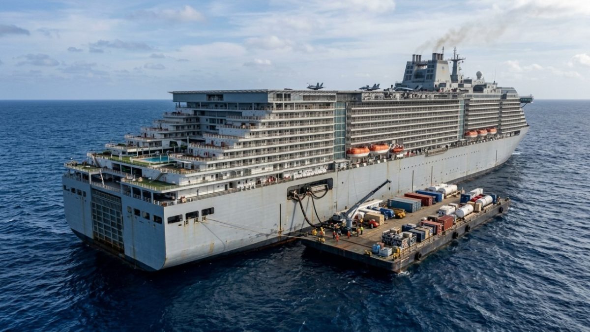 Freedom Ship: projeto de cidade flutuante para 80 mil pessoas retoma operação