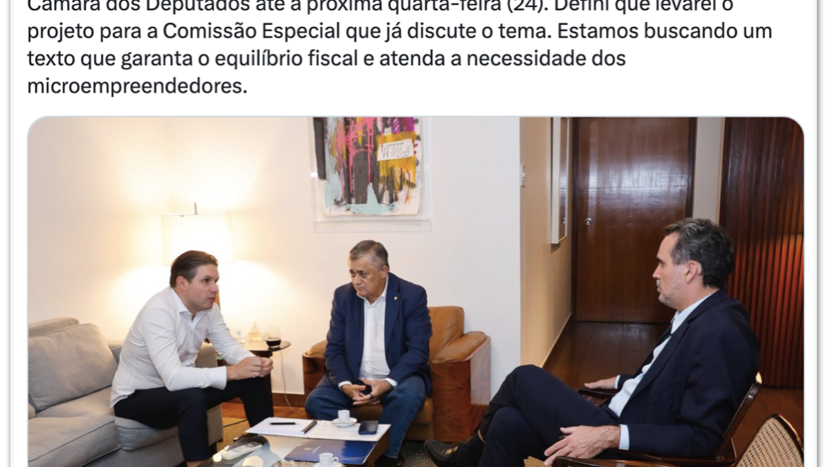 Governo e Câmara avaliam criar grupo para discutir Simples Nacional