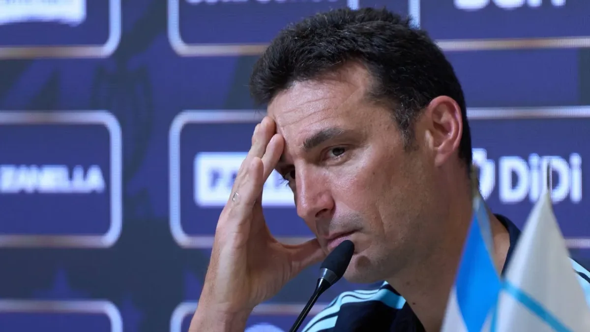 Scaloni admite preocupação com lesões na Argentina antes da Copa