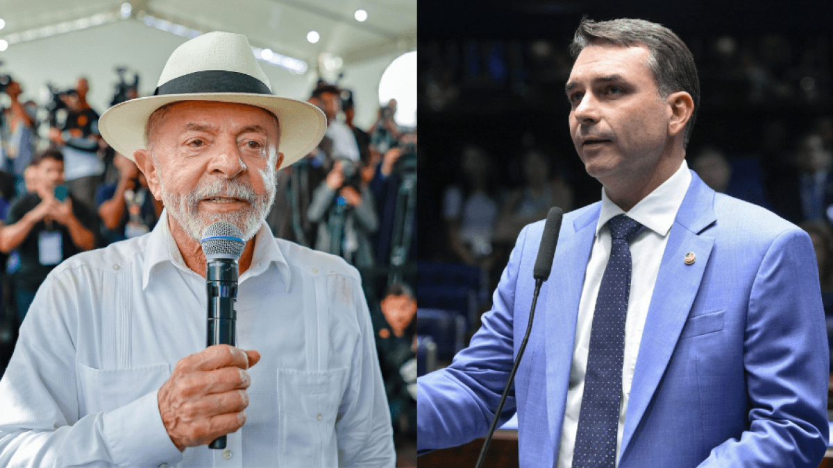 Nexus/BTG: Lula tem 49% contra Flávio Bolsonaro em simulação de 2º turno